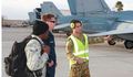 No 77 Squadron Association Deployments photo gallery - CPL Talbot from 77 Squadron talks with F22 Raptor ground crews from the 49th AMXS Fighter Wing, 7th Fighter Squadron from Holloman Air Force Base, New Mexico (77 Squadron)